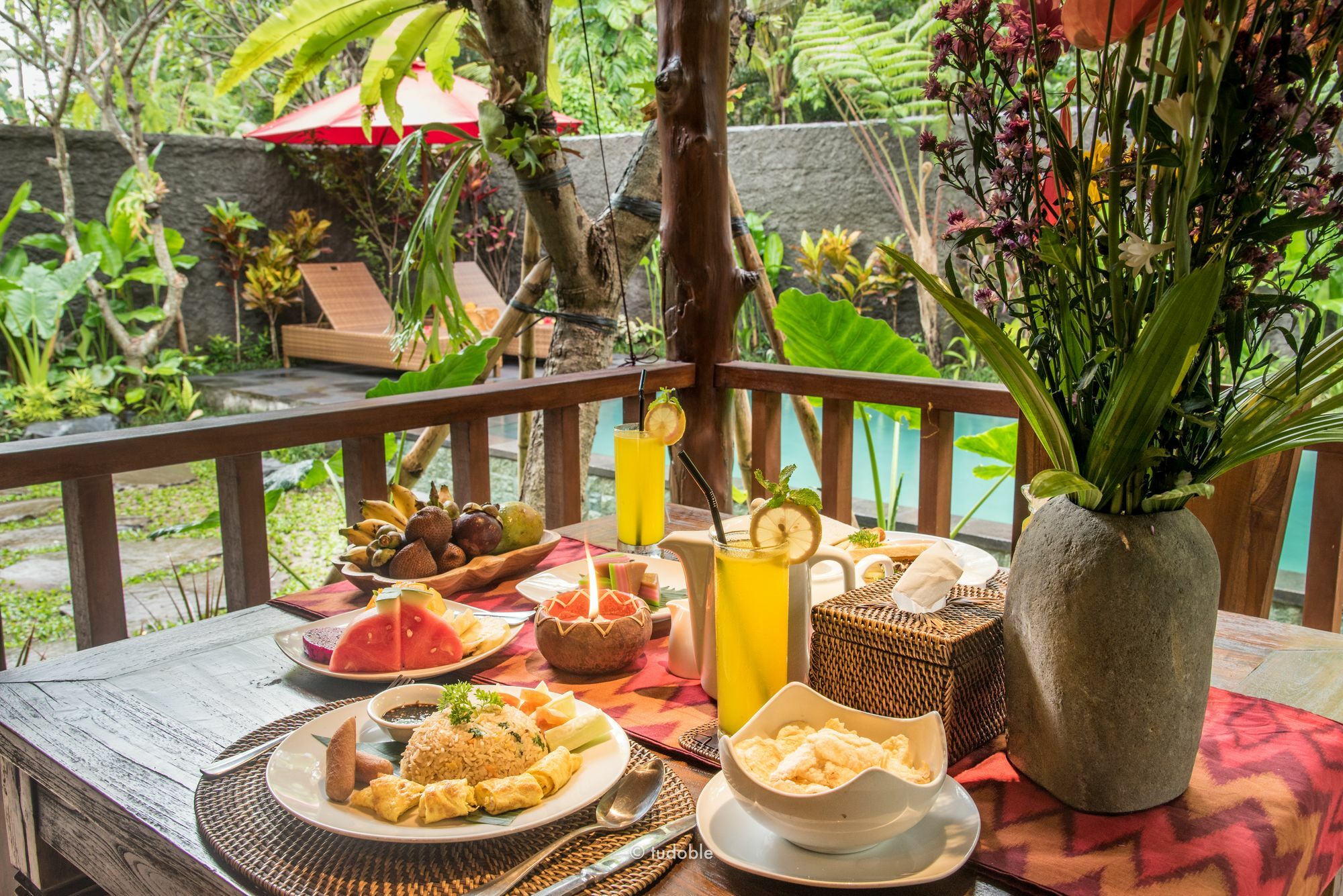 Bunut Garden Luxury Private Villa Убуд Экстерьер фото